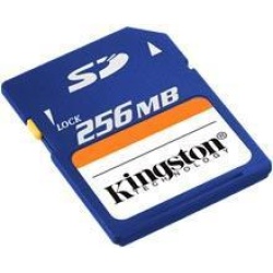 256Mb Kingston Secure Digital memory card