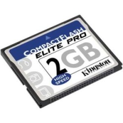 2Gb Kingston Elite Pro CompactFlash card