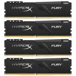 128GB Kingston HyperX Fury DDR4 3466MHz PC4-27700 CL17 Quad Channel Kit (4x 32GB)