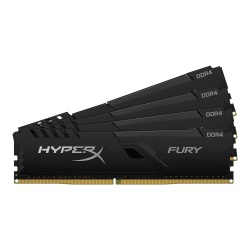 64GB Kingston HyperX Fury DDR4 3466MHz PC4-27700 CL17 Quad Channel Kit (4x 16GB)