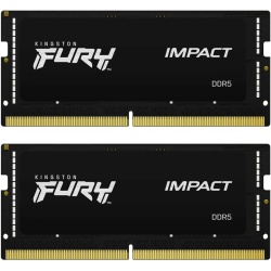 64GB Kingston FURY Impact 5600MHz DDR5 SO-DIMM CL40 Dual Channel Kit (2x 32GB)