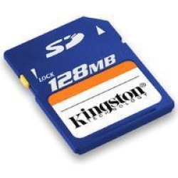 128Mb Kingston Secure Digital memory card