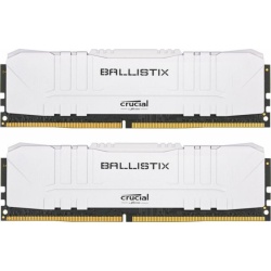 32GB Crucial Ballistix 3000MHz PC4-24000 CL15 1.35V DDR4 Dual Memory Kit (2 x 16GB)- White