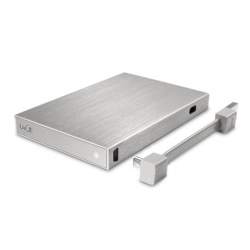 500GB LaCie Rikiki Go USB2.0 Portable Hard Drive (Silver)