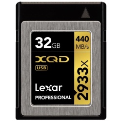 32GB Lexar Professional XQD 2.0 2933x Speed Rating Memory Card