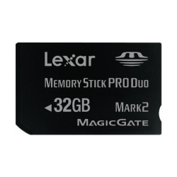 32GB Lexar Platinum II Memory Stick PRO Duo Mark2