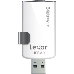 64GB Lexar M20i USB 3.0 Flash Drive White
