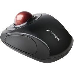 Kensington Ambidextrous Orbit RF Wireless Mobile Trackball Mouse - Black