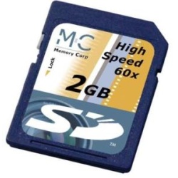 2Gb Memory Corp Secure Digital 60x High-Speed memory card