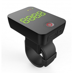 MiniWing Camile R100 Smart GPS Cycling Action Camera and Computer - Black