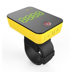 MiniWing Camile R100 Smart GPS Cycling Action Camera and Computer - Yellow