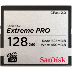 128GB SanDisk Extreme Pro CFast 2.0 Memory Card