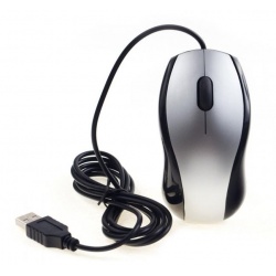 NEON Optical Mouse USB2.0 Dual-button with scroll-wheel Compact size Black/Grey