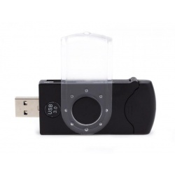 NEON USB3.0 High-Speed All-in-One Flash Memory Card Reader Compact Swivel-Style