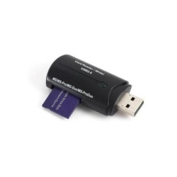 NEON 17-in-1 USB2.0 External Memory Stick Card Reader (Black)