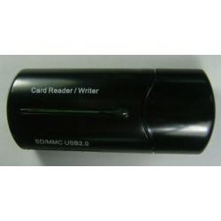 NEON 23-in-1 USB2.0 External SD/MMC Card Reader (Black)