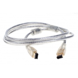 FireWire IEEE 1394 Cable 6-pin male to 6-pin male (180cm) gold plated
