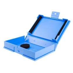 NEON Hard Protective Storage Case for 3.5-inch hard drive / SSD - Blue