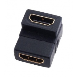 HDMI Female to Female Connector Adapter - 90 degree angle