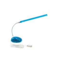 NEON USB powered desktop lamp Blue