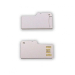NEON microSD/microSDHC slim USB reader/adapter white