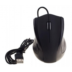 NEON Optical USB Mouse M823B Dual-button with scroll-wheel Black