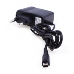 NEON Mains charger for Nintendo DSI XL / DSI / 3DS (EU 2-pin plug)