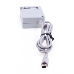 NEON Mains charger for Nintendo DSI XL / DSI / 3DS (US 2-pin plug)