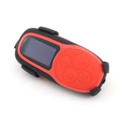 4GB NEON X200 Sporty MP3 Player and FM Radio (Red/Black with clip)