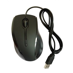 NEON Optical USB Mouse Dual-button with scroll-wheel Black