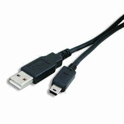 Mini USB cable - USB to Mini USB connection - 180cm length USB2.0