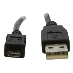 Micro USB to standard USB cable - 28cm length