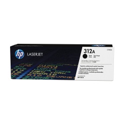 HP LaserJet Toner Cartridge - 312A - CF380A - Black - 1300 Page Yield