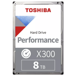 8TB Toshiba X300 3.5 Inch Serial ATA III Internal Hard Drive