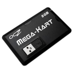 8Gb OCZ Ultra-Slim Mega-Kart USB2.0 Flash Card