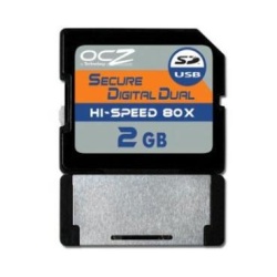 2Gb OCZ Secure Digital 80x Dual Memory Card