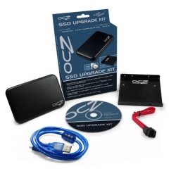 OCZ SSD Upgrade Kit (bracket, enclosure, Acronis cloning software, cables, screws)
