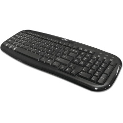 Siig QWERTY USB Desktop Keyboard - Black