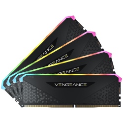 64GB Corsair Vengeance 3200MHz DDR4 CL16 Quad Memory Kit (4 x 16GB) - Black