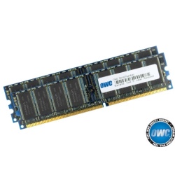 2GB OWC DDR2 PC3200 400MHz Dual Channel Kit (2x 1GB) CL3 184-Pin DIMM
