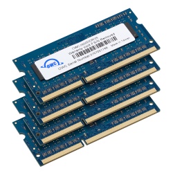 64GB OWC PC3-12800 DDR3 1600MHz SO-DIMM 204 Pin CL11 Quadruple Channel Memory Upgrade Kit (4x 16GB)