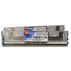 2Gb Patriot DDR2 PC2-5300 667MHz ECC Fully Buffered CL5 Dual Channel kit