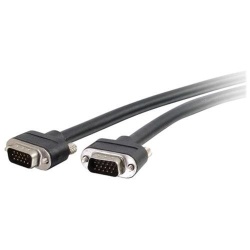 C2G HD15 Male to HD15 Male VGA Cable 25ft length - Black