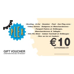 Leisure Plex EUR 10 Gift Card (valid in Ireland only)