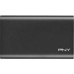 500GB PNY Pro Elite USB3.1 Portable External Solid State Drive - Black
