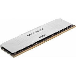 8GB Crucial Ballistix 2666MHz PC4-21300 CL16 1.35V DDR4 Memory Module - White