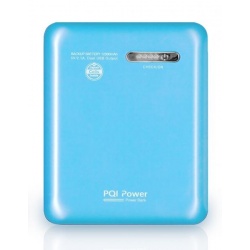 PQI Power 12000S Portable Power Bank (Light Blue) 12000mAh