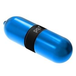 32GB PQI Connect 302 OTG Waterproof USB Drive Storage Blue (USB3.0) for Android Devices