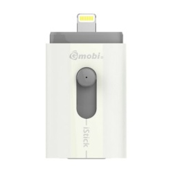 64GB PQI Gmobi USB iStick for iPhone, iPad, iPod with Lightning connection Grey Edition