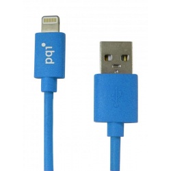PQI i-Cable Lightning 100 Blue Charging Cable for Apple iPhone/iPad/iPod (100cm)